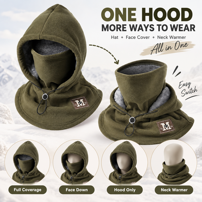 3-in-1 Winter Fleece Balaclava Hood 🧣❄️ Warm Face, Ear & Neck Cover (📦 Free Shipping on 2+)