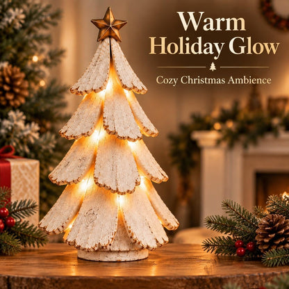 🎄🌙 Vintage Lighted Christmas Tree