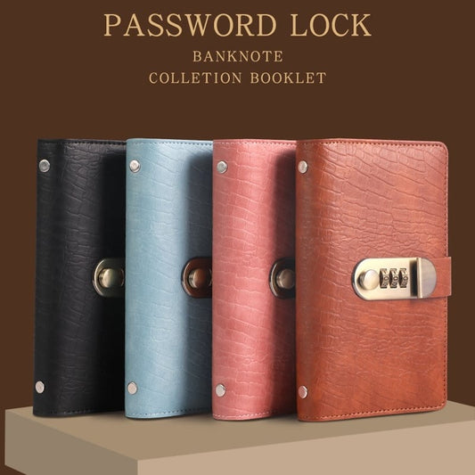 💰🔐Lockable Cash Savings Book