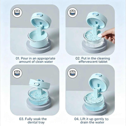 Multifunctional Dental Bracket Cleaning Storage Box