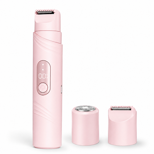 Dual-Head Rechargeable Body Hair Trimmer