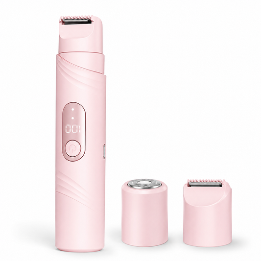 Dual-Head Rechargeable Body Hair Trimmer