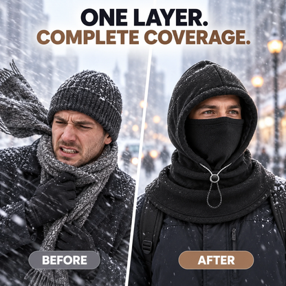 3-in-1 Winter Fleece Balaclava Hood 🧣❄️ Warm Face, Ear & Neck Cover (📦 Free Shipping on 2+)