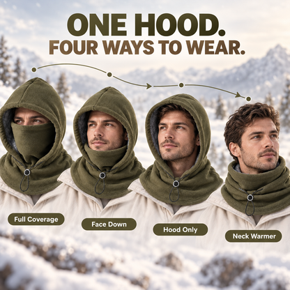 3-in-1 Winter Fleece Balaclava Hood 🧣❄️ Warm Face, Ear & Neck Cover (📦 Free Shipping on 2+)