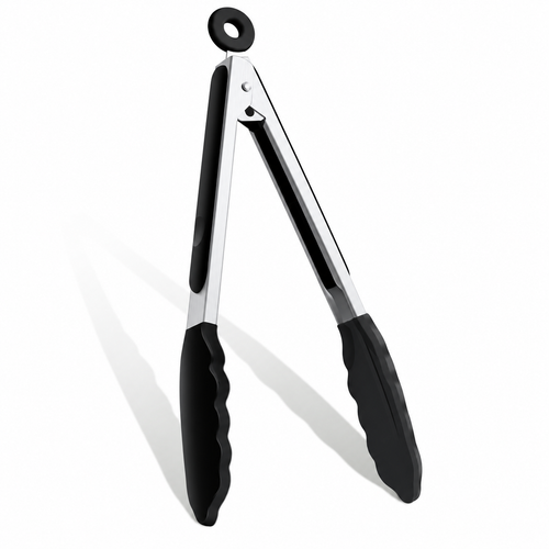 8-Inch Silicone Kitchen Tongs