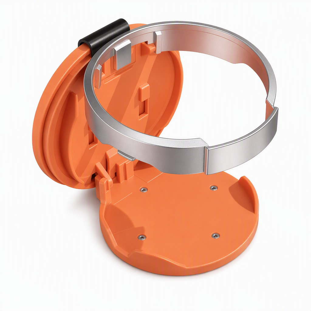 Multifunctional Foldable Car Door Cup Holder Large Diameter Drink and Water Bottle Storage Rack🚗🥤